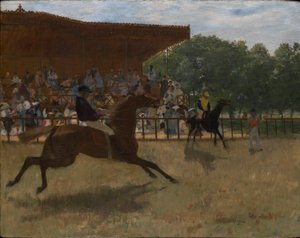The False Start by Edgar Degas