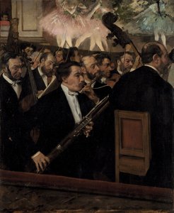 The Orchestra at the Opera by Edgar Degas
