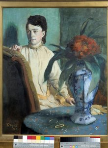 The Woman Has the Potiche by Edgar Degas
