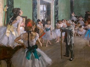 The Dance Class (detail)
