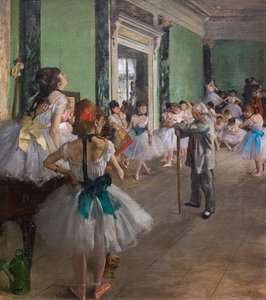 The Dance Class by Edgar Degas