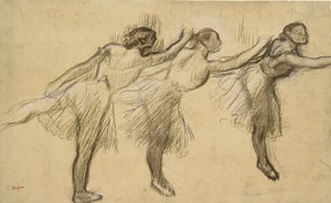 Three Studies of a Ballerina, late 19th century