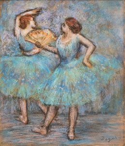 Two Dancers by Edgar Degas