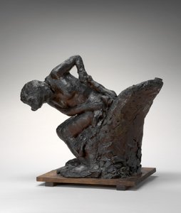 Woman Seated, Wiping Her Left Hip, 1890s-1911 by Edgar Degas