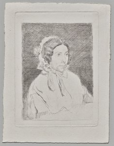 Woman in a Ruffled Cap by Edgar Degas