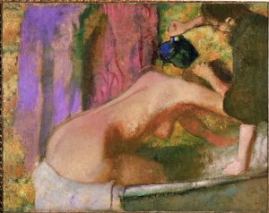 Woman in Her Bath by Edgar Degas