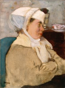 Woman with a Bandage