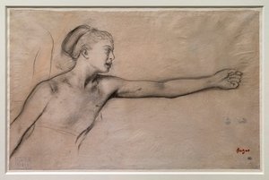 Young Spartan Girl (study for 
