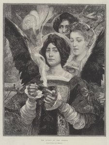 The Spirit of the Forest by Edgar Maxence