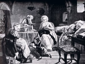 Louis XVI and His Family in the Chateau du Temple