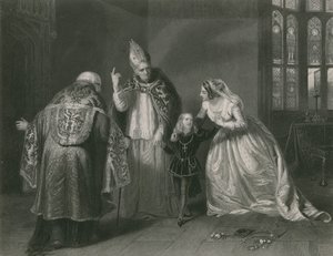 Queen Elizabeth and the Duke of York, King Richard III by Edgar Melville Ward