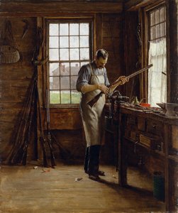 The Gunsmith Shop by Edgar Melville Ward