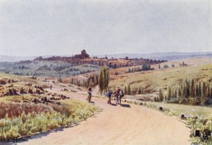 Northern Spain: Avila, From the North-west by Edgar T. A. Wigram