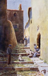 Northern Spain: Caceres, Calle de la Cuesta de Aldana
