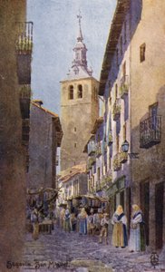 Northern Spain: Segovia, Church of San Miguel by Edgar T. A. Wigram