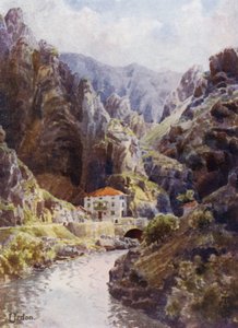 Northern Spain: The Deva Gorge, Urdon by Edgar T. A. Wigram