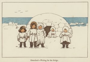 Greenland, waiting for the sledge