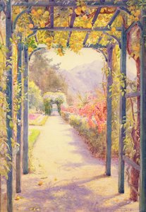 An Italian Pergola by Edith Helena Adie