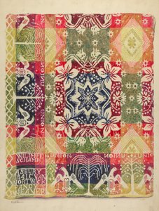 Double Faced Blanket by Edith Magnette
