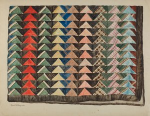 Patchwork Quilt by Edith Magnette