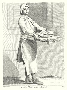 Pastry Seller (engraving)