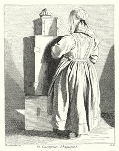 The Magic Lantern by Edmé (after) Bouchardon
