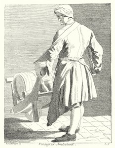 Travelling Vinegar Seller by Edmé (after) Bouchardon