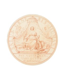 The Peace of Aix-la-Chapelle, 1748 by Edmé Bouchardon