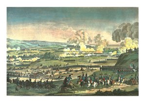 Battle near Jena, 14 October 1806 by Edme Bovinet