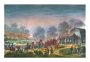 Bombardment of Madrid, 4 December 1808, c1850