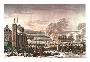 The Battle of Eylau, 9 February 1807, c1850 by Edme Bovinet