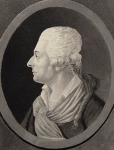 Portrait of the composer Antonio Sacchini by Edme Quenedey