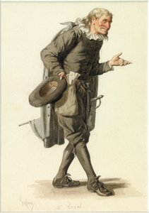 Portrait of Monsieur Loyal by Edmond Aime Florentin Geffroy