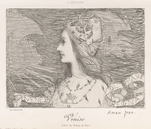 Venice by Edmond François Aman Jean