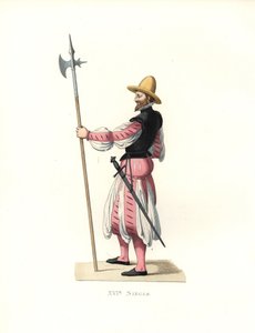 German Mercenary by Edmond Lechevallier Chevignard