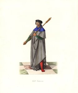Mace-Bearer under King Louis XII by Edmond Lechevallier Chevignard
