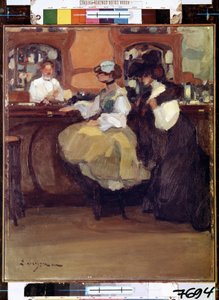 Belle Epoque: The Bar Tabarin by Edmond Lempereur