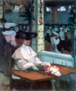 Waiting, Moulin de la Galette by Edmond Lempereur