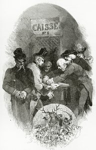 Emargement - Illustration from Napoleon le Petit by Edmond Morin