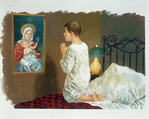 Hope, from Heart, by Edmondo De Amicis, drawing