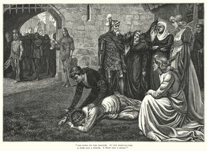 The Bridal of Malahide by Edmund Blair (after) Leighton