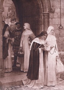 Evicted, from MacMillan school posters by Edmund Blair Leighton