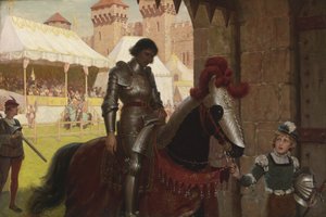 Vanquished by Edmund Blair Leighton