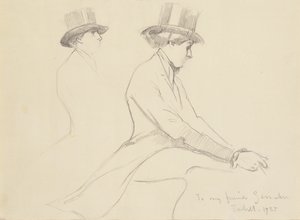 Equestrian Figures by Edmund Charles Tarbell