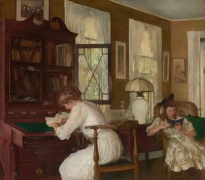Josephine and Mercie by Edmund Charles Tarbell