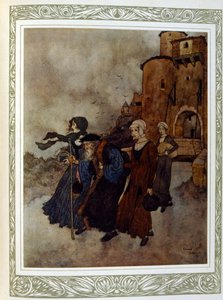 French Edition of Stories by Hans Christian Andersen by Edmund Dulac