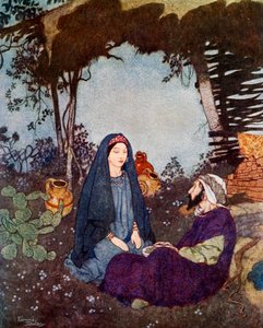 If the Dessert Were My Home, Then Would I Let the World Go By by Edmund Dulac