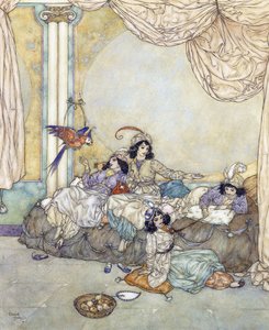 They Overran the House Without Loss of Time by Edmund Dulac