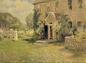 A New England Cottage by Edmund Henry Garrett