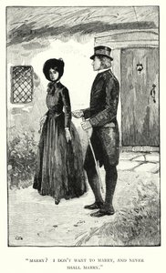 Illustration for Jane Eyre by Charlotte Bronte by Edmund Henry Garrett
